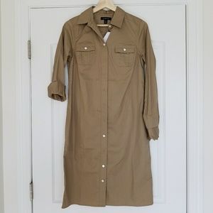 Land's End Button Up Dress
